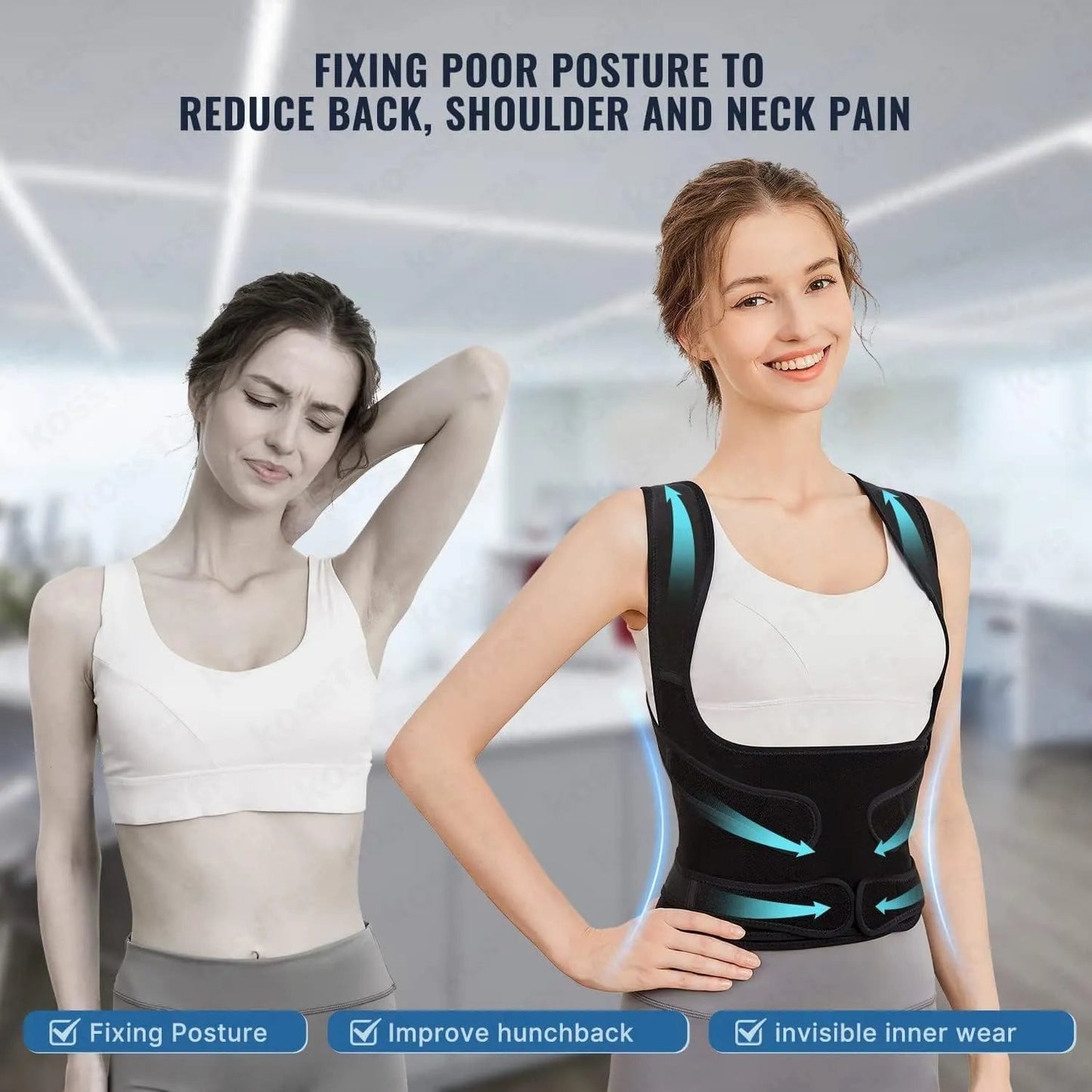 Unisex Posture Corrector Belt @ Just Rs.649/-
